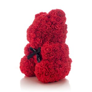 Rose Bear in Red