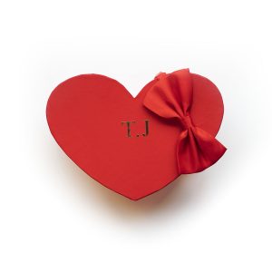 Personalised Heart Chocolate Box